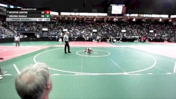 82 lbs Champ. Round 2 - Helena Rajala, PROA vs Scottie Lentini, LDYA