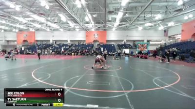 184 lbs Cons. Round 4 - Ty Saeturn, Norwich vs Joe Colon, Wesleyan (CT)