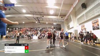 83 lbs Quarterfinal - Cole Colclzaier, Keystone Wrestling Club vs Archer Johnston, Team Tulsa Wrestling Club