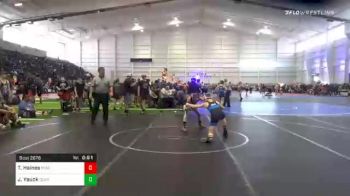 102 lbs Consolation - Tre Haines, Punisher vs Jayden Yauck, Bear Claw