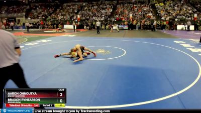 Semifinal - Aaron Ohnoutka, Bishop Neumann vs Braxon Rynearson, Broken Bow