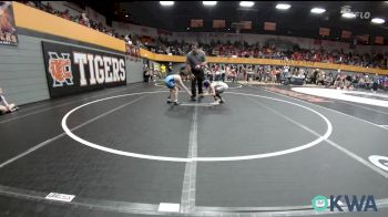 58 lbs Quarterfinal - Sawyer Smith, Little Axe Takedown Club vs Brogan Paul, Division Bell Wrestling