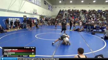 93-96 lbs Round 3 - Kai Parsons, Hawkeye WC vs Zachary Sklov, Simi Valley