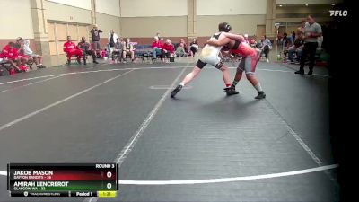 160 lbs Round 3 (6 Team) - Jakob Mason, Dayton Bandits vs Amirah Lencrerot, Glasgow WA