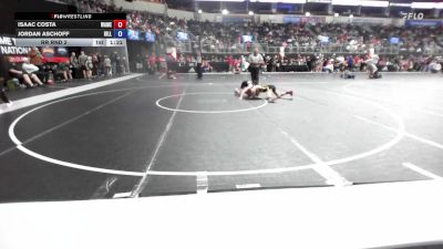 85 lbs Rr Rnd 2 - Isaac Costa, Wamego WC vs Jordan Aschoff, Hillsboro Wrestling Club