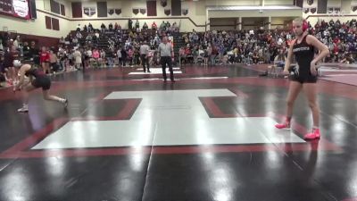 110 lbs Round 1 - Aubrey Hoveland, Mason City vs Mya Kiefer, Denver