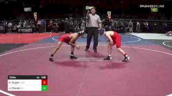 102 lbs Round Of 16 - Ryan Dugan, Durango WC vs Jiovanni Chavez, Valiant College Prep