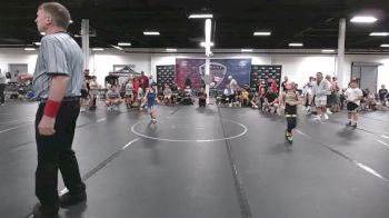 56 lbs Round 1 (6 Team) - Mason Brault, Bay Brawlers vs Wes Arnold, Xtreme Team Grey