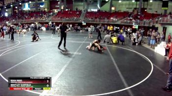 90 lbs Champ. Round 2 - Isiah Reed, Nebraska Wrestling Academy vs Bentley Garfield, Central City Junior Wrestling