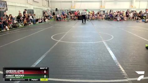 68 lbs Round 5 (8 Team) - Jameson Lewis, The Wrestling Mill vs Forest Brooks, Contenders Green