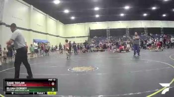 110 lbs Semifinal - Elijah Dorsey, Invictus Wrestling Club vs Zane Taylor, Tribe Wrestling Club