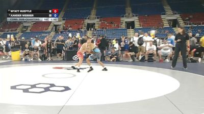 113 lbs Cons. Sub-quarters - Wyatt Hueftle, Nebraska vs Xander Webber, Ohio
