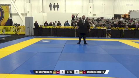 James Patrick Downey III vs Italo Giulio Porcedda Poli 2024 World IBJJF Jiu-Jitsu No-Gi Championship