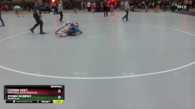 125 lbs Semifinal - Storm Murphy, Grindhouse vs Cayden Holt, Marshfield Youth Wrestling