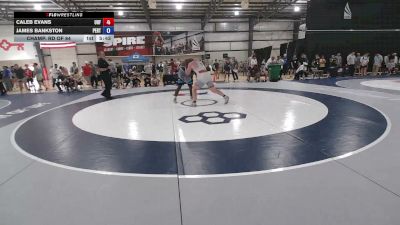 125 kg Champ. Rd Of 64 - Caleb Evans, University Of Findlay vs James Bankston, Pembroke RTC