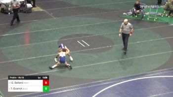 87 lbs Prelim - Rd 16 - Gabriel Ballard, Northampton vs Tanner Guenot, Bald Eagle Area