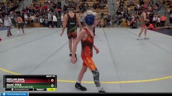 95 lbs Semifinal - Declan Dahl, PINnacle Wrestling vs Isaac Folk, Dakota Boyz Wrestling Club