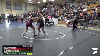 170 lbs Cons. Round 2 - Sulema Toledo, Paramount vs Elizabeth Limones, Mayfair