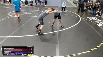 85 lbs Semifinal - Kodi Ivy, Soldotna Whalers Wrestling Club vs Gavin West, Arctic Warriors Wrestling Club