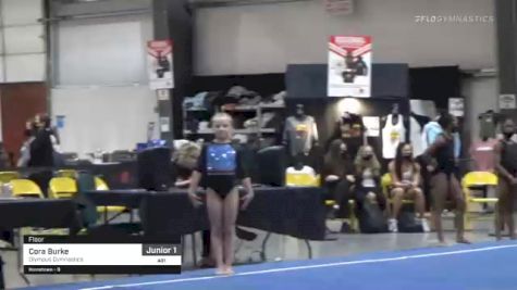 Cora Burke - Floor, Olympus Gymnastics - 2021 Region 1 Women's Championships
