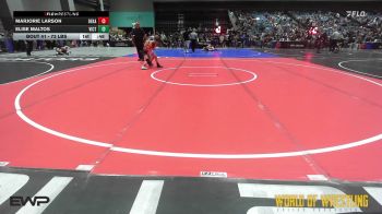 73 lbs Semifinal - Marjorie Larson, DeKalb vs Elise Maltos, Victory Wrestling Club,wa