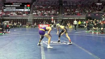 2A-113 lbs Champ. Round 2 - Landon Howe, Alburnett vs Kohen Dietzenbach, Burlington Notre Dame