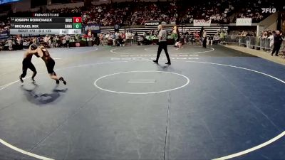 D 2 132 lbs Cons. Round 2 - Joseph Robichaux, Brusly vs Michael Nix, Caddo Magnet