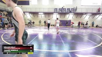 113 lbs Champ. Round 1 - Tanner Heberlie, Unaffiliated vs William Kelly, Triad Knights Wrestling Club