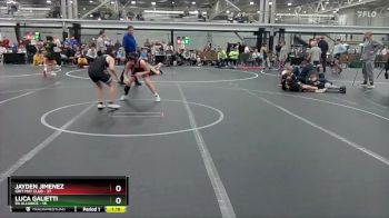 96 lbs Placement (4 Team) - Jayden Jimenez, Grit Mat Club vs Luca Galietti, PA Alliance