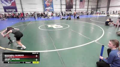 56 lbs Rd# 9- 2:15pm Saturday Final Pool - Henry Walters, PA Blue vs Rockwell Oldroyd, SELECT Utah