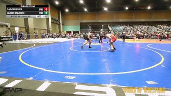 160 lbs Round Of 16 - Cason Wiles, Elite Force Wrestling Club vs Laron Madsen, Tulare Titans Wrestling Club