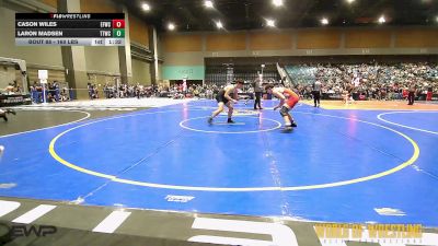 160 lbs Round Of 16 - Cason Wiles, Elite Force Wrestling Club vs Laron Madsen, Tulare Titans Wrestling Club