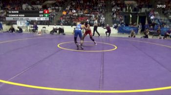133 lbs Quarterfinal - Cj Davis, Central vs Connor Kidd, Luther