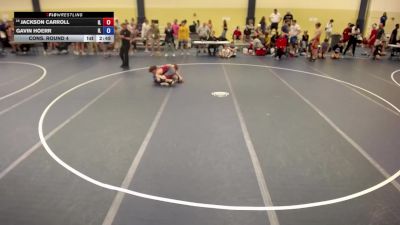 150 lbs Cons. Round 4 - Jackson Carroll, IL vs Gavin Hoerr, IL