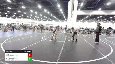 65 lbs Consolation - Izaiah Alvarado, Threshold WC vs Adam Bennett, Rancho Bernardo WC