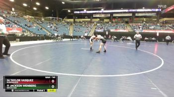 141 lbs Cons. Round 3 - 14 Taylor Vasquez, Morningside vs 11 Jackson Wenberg, Graceland