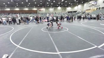82 lbs 2nd Place - Titus L Bingham, MatTime vs Tanner Kunze, Salem Elite Mat Club