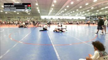 100 lbs Rr Rnd 2 - Bentley Ault, Roughneck Wrestling Club vs Mason Corson, Revival Blue