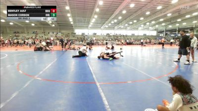 100 lbs Rr Rnd 2 - Bentley Ault, Roughneck Wrestling Club vs Mason Corson, Revival Blue