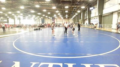 114 lbs Rr Rnd 1 - Lexi Proudfoot, Knights Wrestling Club vs Delaney Bisaillon, Hammer Wrestling Club