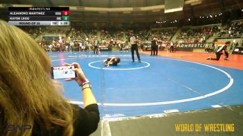 52 lbs Round Of 32 - Alejandro Martinez, Ridge Wrestling Club vs Kayde Legg, Keystone Wrestling Club