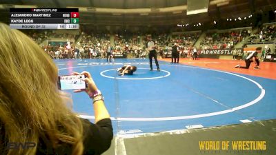 52 lbs Round Of 32 - Alejandro Martinez, Ridge Wrestling Club vs Kayde Legg, Keystone Wrestling Club
