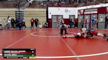 84-91 lbs Cons. Semi - Albert Michael Skinner, Southport Wrestling Club vs Michael Neely, Bulldog Premier Wrestling Club