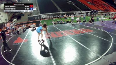106 lbs Jorge Ramos, Oregon 2 HS Boys vs Johnny Behm, Idaho HS Boys 2