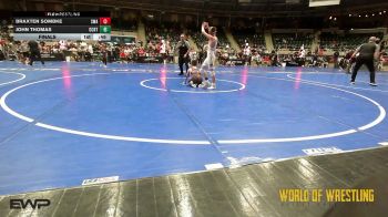 100 lbs Final - Braxten Sombke, Sniper Wrestling Academy vs JOHN THOMAS, OCRTC