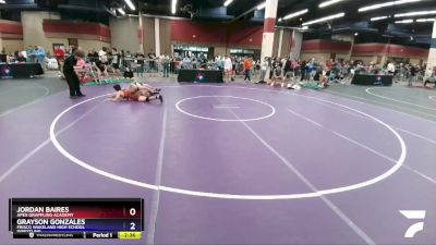 157 lbs Cons. Round 3 - Jordan Baires, Apex Grappling Academy vs Grayson Gonzales, Frisco Wakeland High School Wrestling