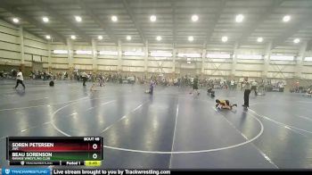 45 lbs Cons. Semi - Beau Sorenson, Ravage Wrestling Club vs Soren Petersen, JWC