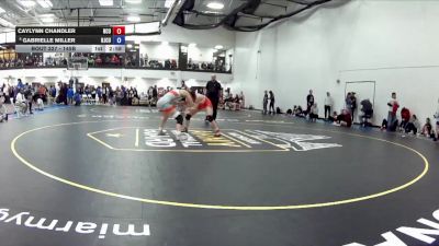 145B Champ. Round 2 - Caylynn Chandler, North Central University vs Gabrielle Miller, New Jersey City University
