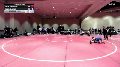 132 lbs Cons. Round 4 - Gage Summers, New Jersey vs Zane Crouse, Pennsylvania
