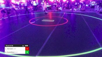 144 lbs Round Of 32 - Keegan Gustafson, Black Fox Wrestling Academy vs Logan Vannest, Unattached